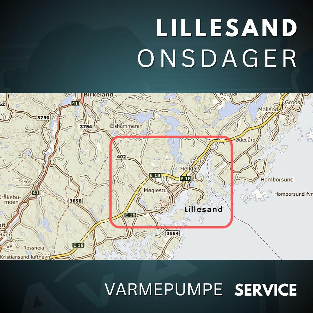 Lillesand - Service Varmepumpe