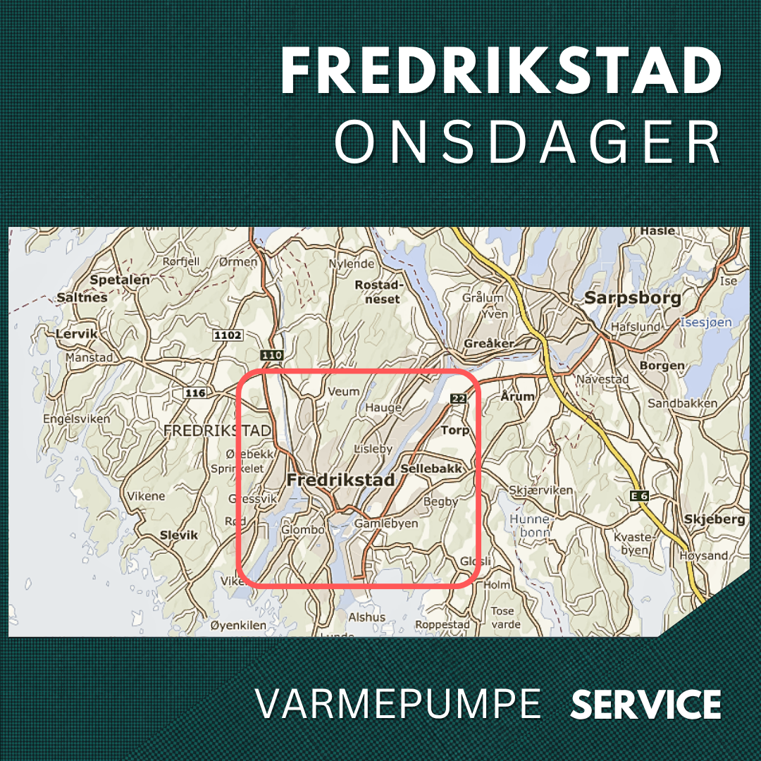 Fredrikstad - Service Varmepumpe