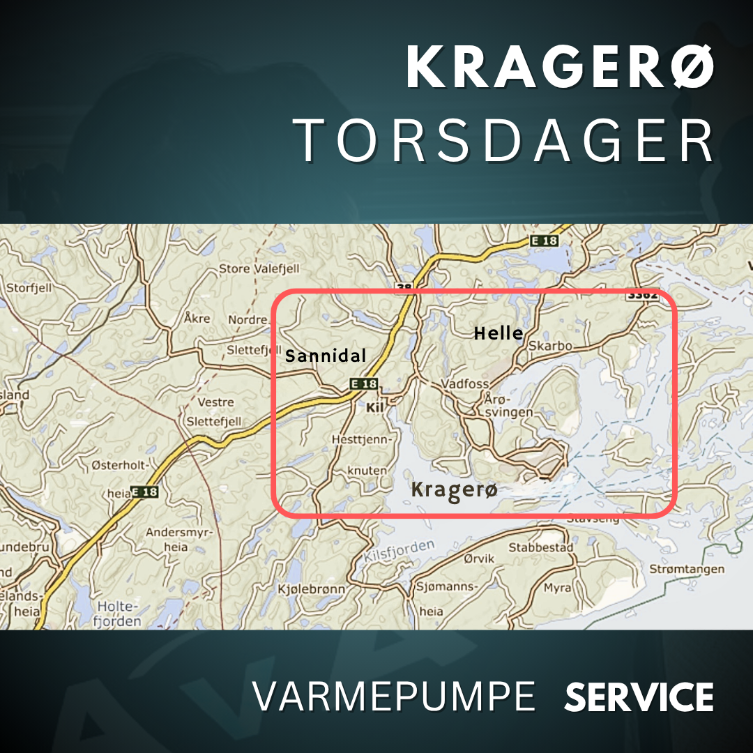 Kragerø - Service Varmepumpe