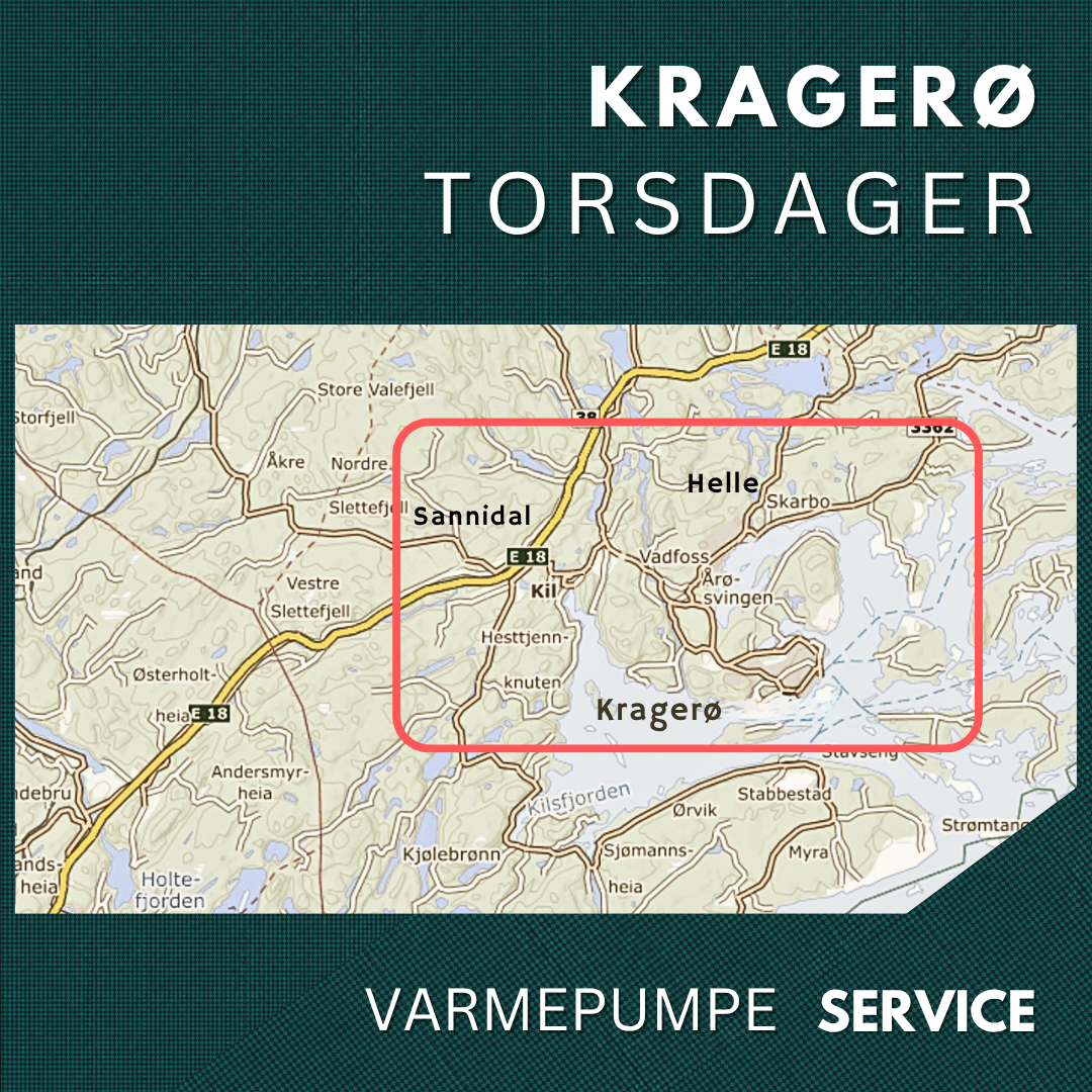 Kragerø - Service Varmepumpe