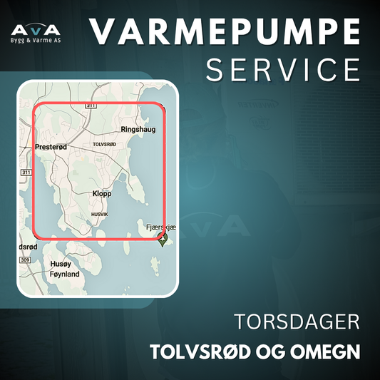 Sone 4 Vestfold - Service Varmepumpe