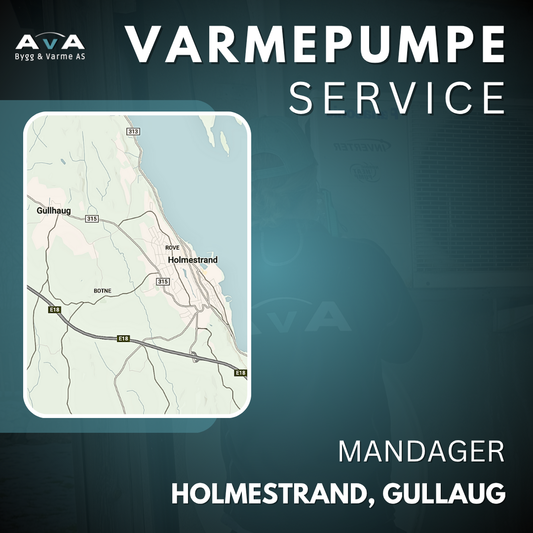 Sone 1 Vestfold - Service Varmepumpe