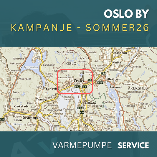 Oslo By - Service Varmepumpe Sommer26