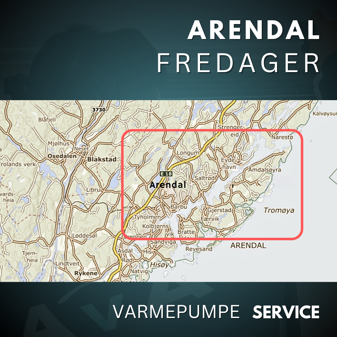 Arendal - Service Varmepumpe