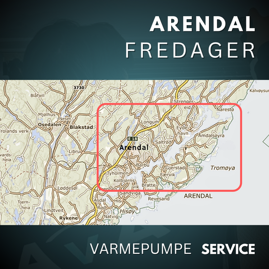 Arendal - Service Varmepumpe