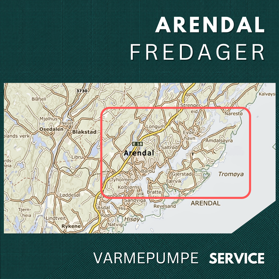 Arendal - Service Varmepumpe