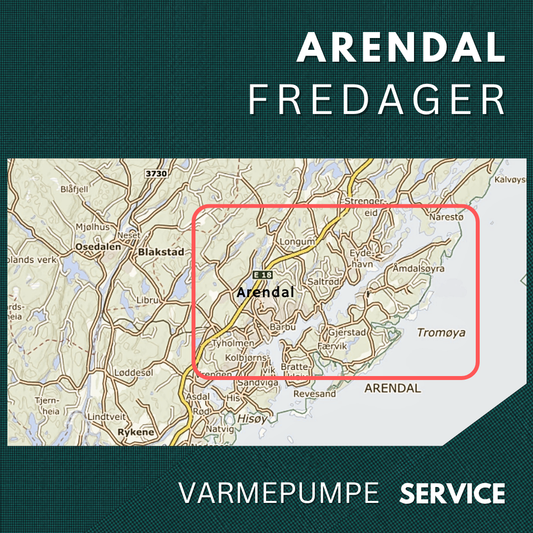 Arendal - Service Varmepumpe