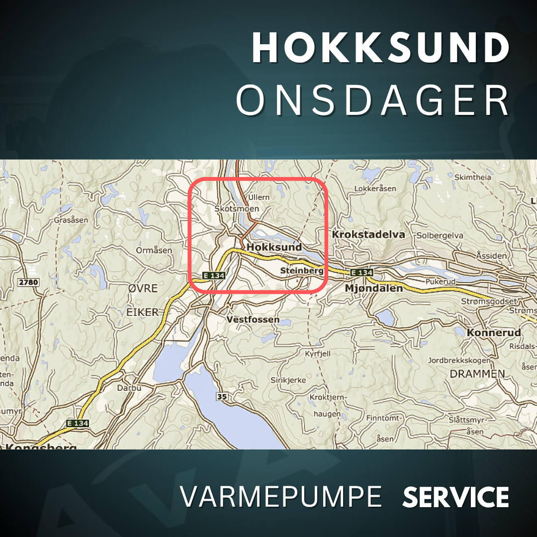 Hokksund - Service Varmepumpe