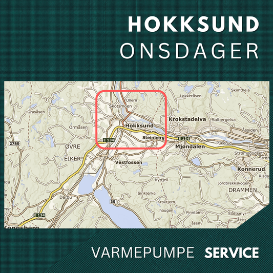 Hokksund - Service Varmepumpe
