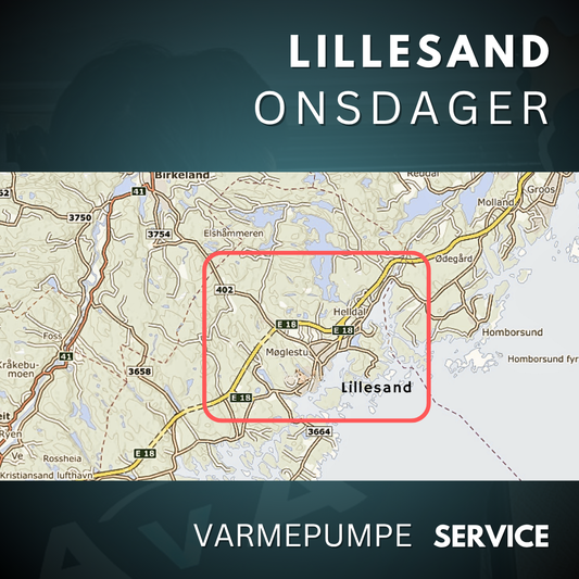 Lillesand - Service Varmepumpe