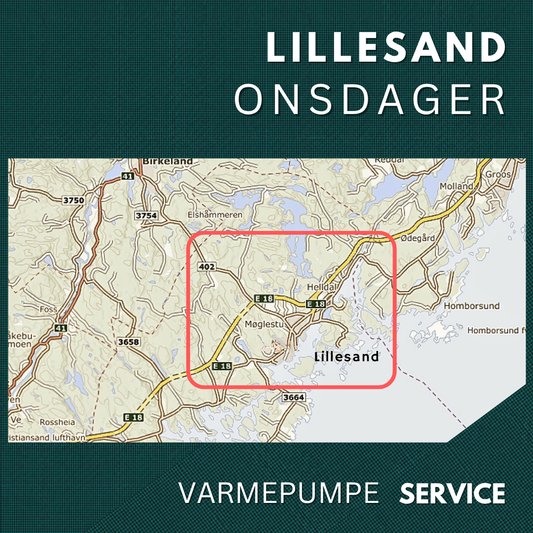 Lillesand - Service Varmepumpe