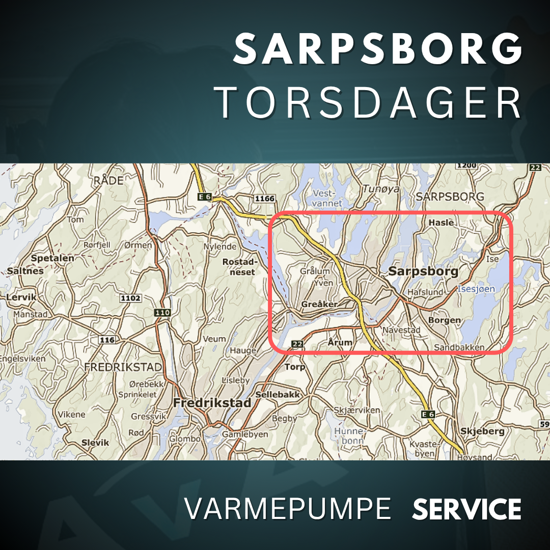 Sarpsborg - Service Varmepumpe