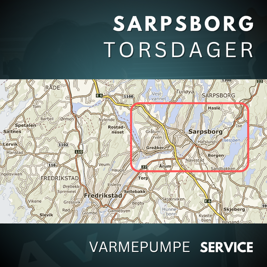 Sarpsborg - Service Varmepumpe