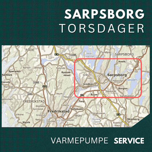 Sarpsborg - Service Varmepumpe