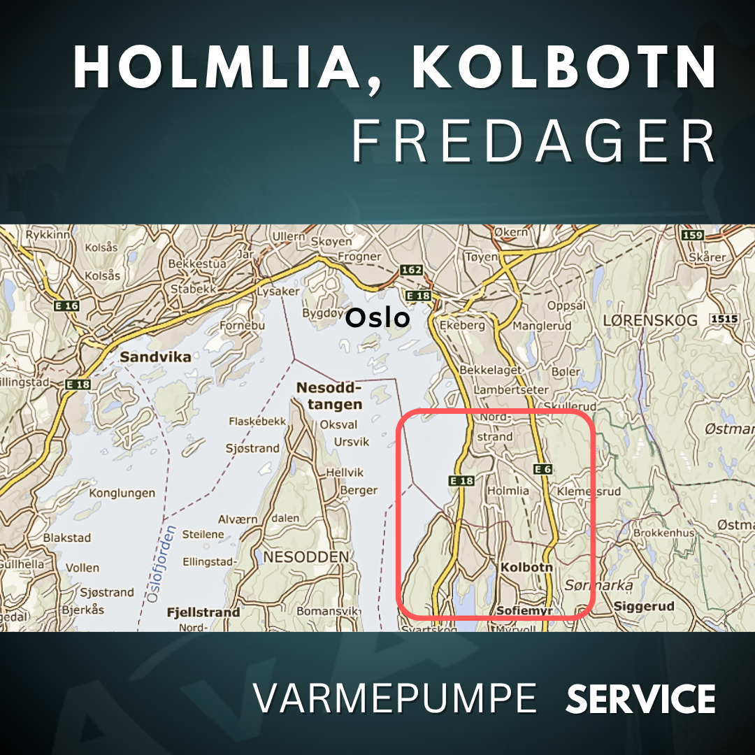 Varmepumpe service varmepumpeservice pris tilbud montering holmlia, Kolbotn oslo asker akershus