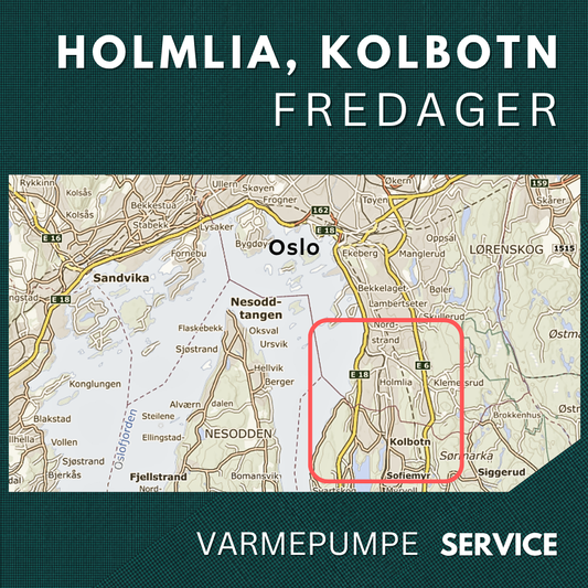 Holmlia, Kolbotn - Service Varmepumpe