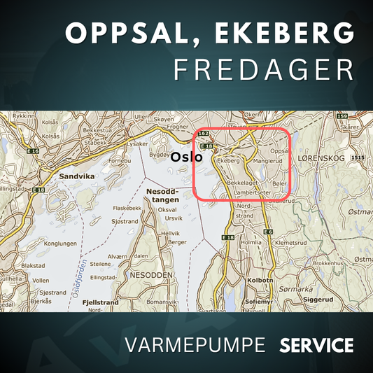Varmepumpe service varmepumpeservice pris tilbud montering oppsal ekeberg oslo asker akershus