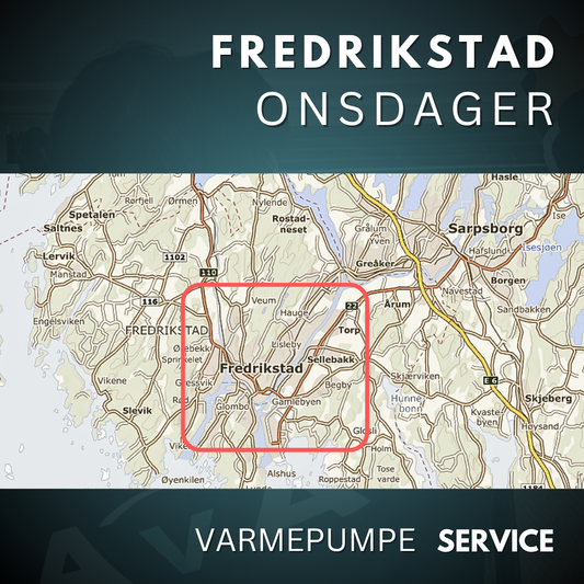 Fredrikstad - Service Varmepumpe