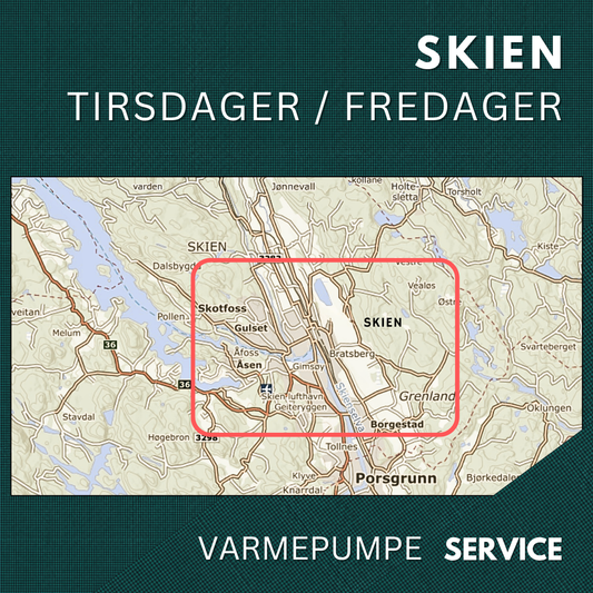 Skien - Service Varmepumpe