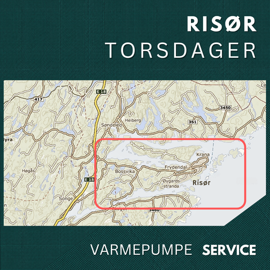 Risør - Service Varmepumpe