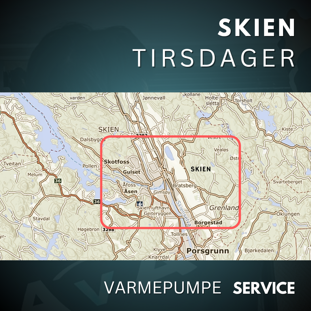 Skien - Service Varmepumpe