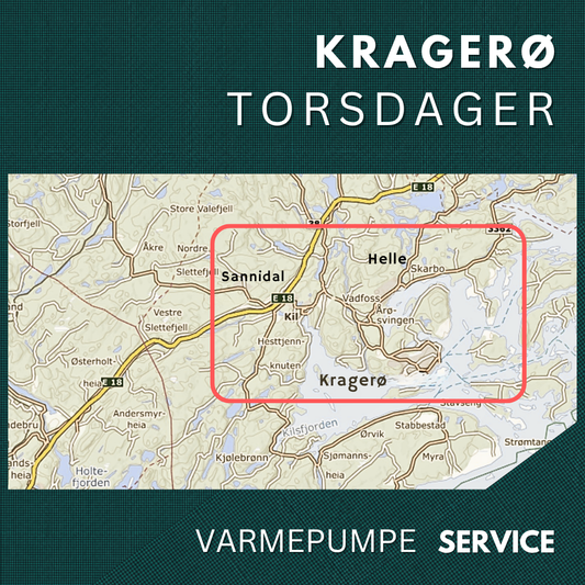 Kragerø - Service Varmepumpe