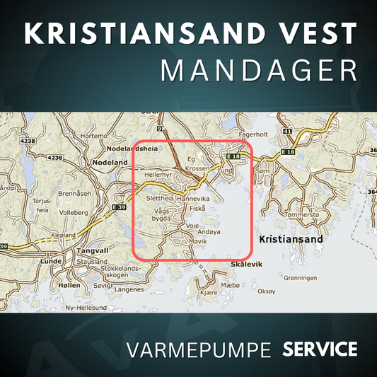 Kristiansand Vest - Service Varmepumpe