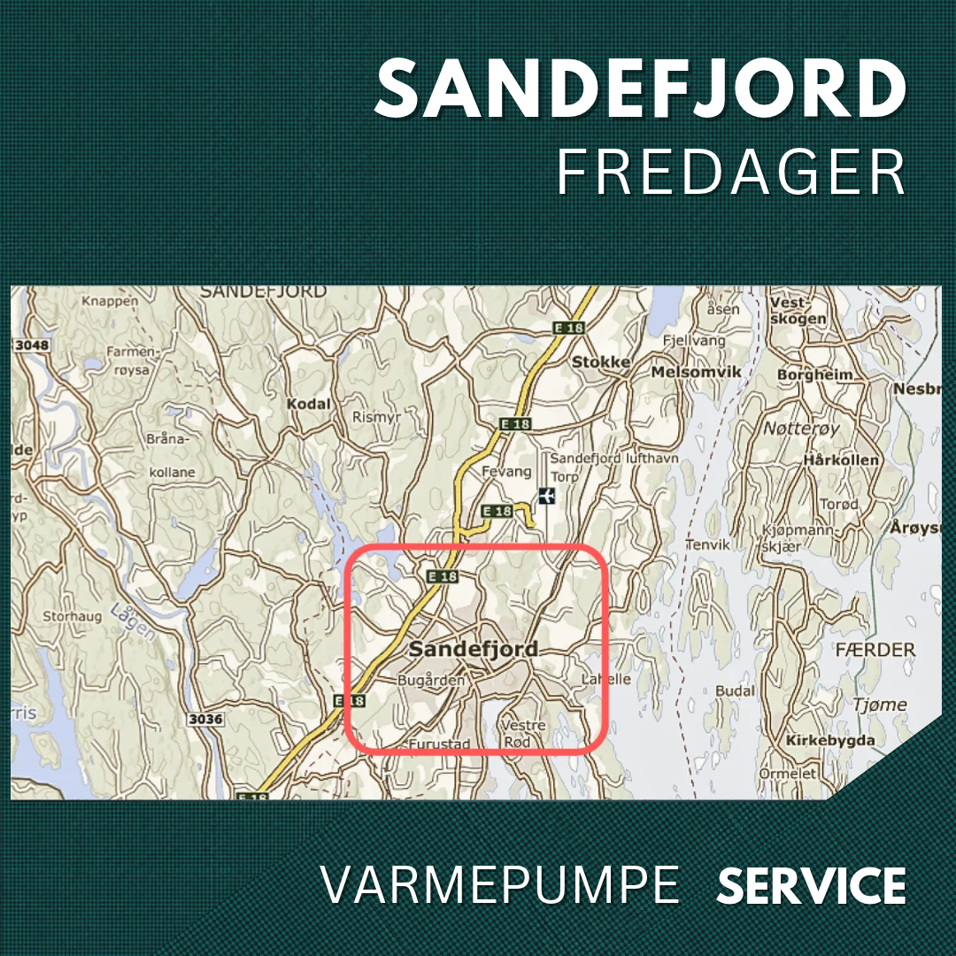 Sandefjord - Service Varmepumpe