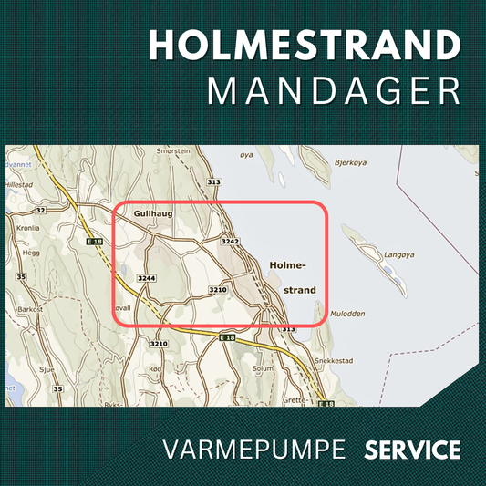 Holmestrand - Service Varmepumpe
